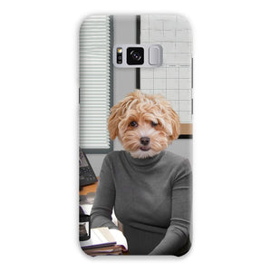 The Angela (The Office USA Inspired): Custom Pet Phone Case - Paw & Glory - Dog Portraits - Pet Portraits