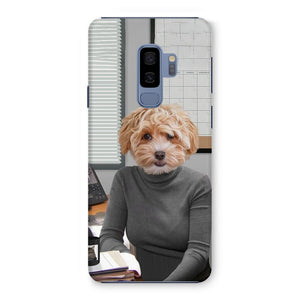 The Angela (The Office USA Inspired): Custom Pet Phone Case - Paw & Glory - Dog Portraits - Pet Portraits