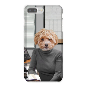 The Angela (The Office USA Inspired): Custom Pet Phone Case - Paw & Glory - Dog Portraits - Pet Portraits