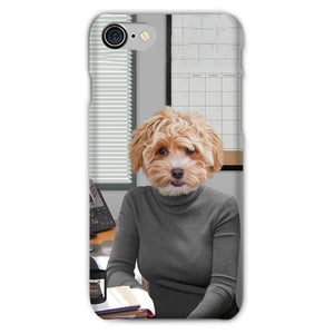 The Angela (The Office USA Inspired): Custom Pet Phone Case - Paw & Glory - Dog Portraits - Pet Portraits