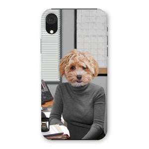 The Angela (The Office USA Inspired): Custom Pet Phone Case - Paw & Glory - Dog Portraits - Pet Portraits