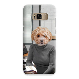 The Angela (The Office USA Inspired): Custom Pet Phone Case - Paw & Glory - Dog Portraits - Pet Portraits