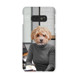 The Angela (The Office USA Inspired): Custom Pet Phone Case - Paw & Glory - Dog Portraits - Pet Portraits