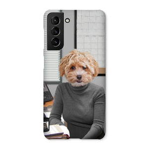 The Angela (The Office USA Inspired): Custom Pet Phone Case - Paw & Glory - Dog Portraits - Pet Portraits