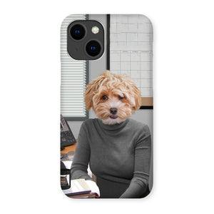 The Angela (The Office USA Inspired): Custom Pet Phone Case - Paw & Glory - Dog Portraits - Pet Portraits