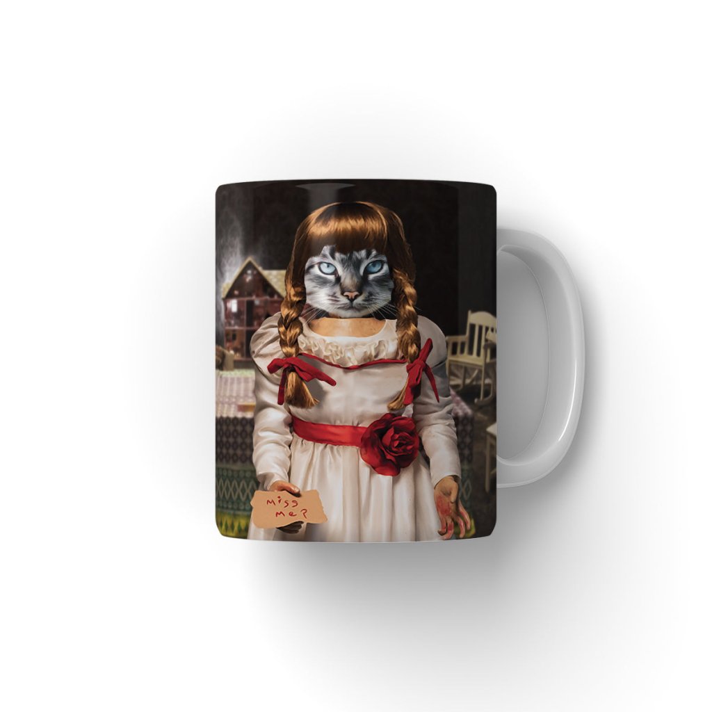 The Annabelle: Custom Pet Coffee Mug - Paw & Glory - Dog Portraits - Pet Portraits