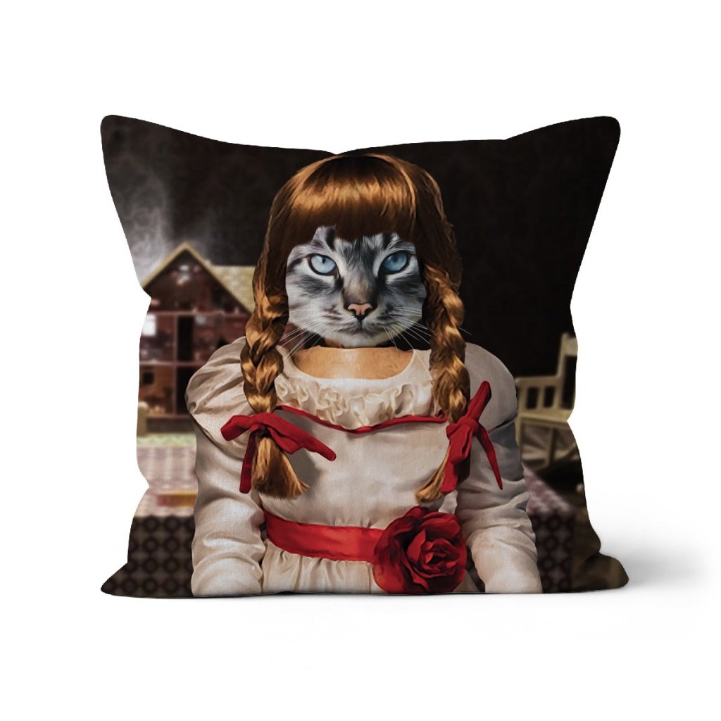 The Annabelle: Custom Pet Pillow - Paw & Glory - Dog Portraits - Pet Portraits