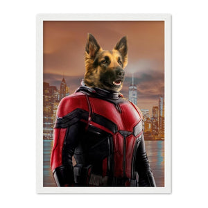 The Ant Man: Custom Pet Portrait - Paw & Glory - Dog Portraits - Pet Portraits