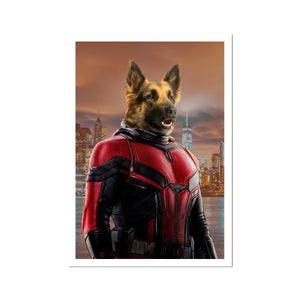 The Ant Man: Custom Pet Portrait - Paw & Glory - Dog Portraits - Pet Portraits