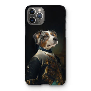 The Aristocrat: Custom Pet Phone Case - Paw & Glory - Dog Portraits - Pet Portraits