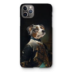 The Aristocrat: Custom Pet Phone Case - Paw & Glory - Dog Portraits - Pet Portraits