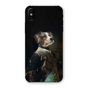 The Aristocrat: Custom Pet Phone Case - Paw & Glory - Dog Portraits - Pet Portraits