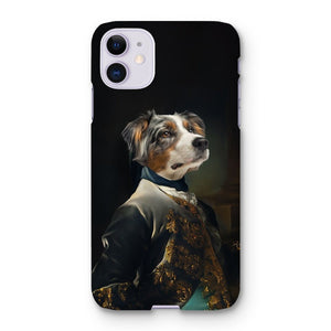 The Aristocrat: Custom Pet Phone Case - Paw & Glory - Dog Portraits - Pet Portraits