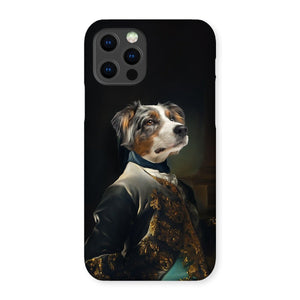 The Aristocrat: Custom Pet Phone Case - Paw & Glory - Dog Portraits - Pet Portraits