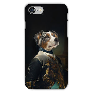 The Aristocrat: Custom Pet Phone Case - Paw & Glory - Dog Portraits - Pet Portraits