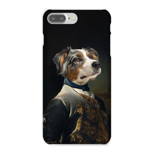 The Aristocrat: Custom Pet Phone Case - Paw & Glory - Dog Portraits - Pet Portraits