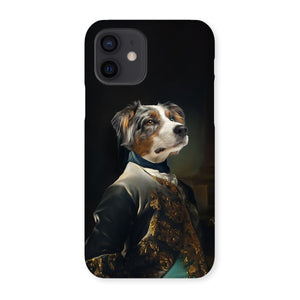 The Aristocrat: Custom Pet Phone Case - Paw & Glory - Dog Portraits - Pet Portraits