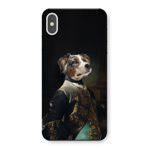 The Aristocrat: Custom Pet Phone Case - Paw & Glory - Dog Portraits - Pet Portraits