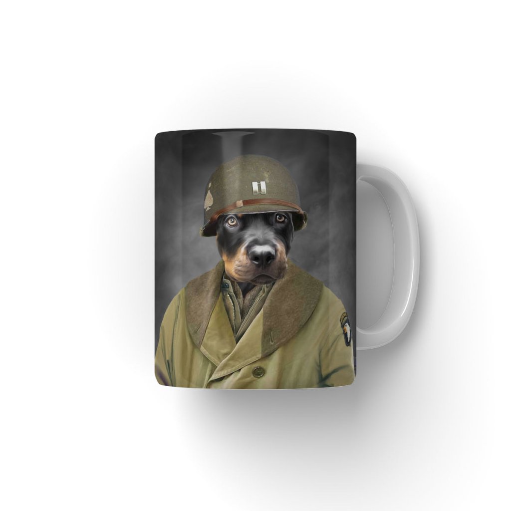 The Army Coat Mackinaw: Custom Pet Coffee Mug - Paw & Glory - Dog Portraits - Pet Portraits