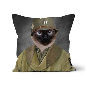 The Army Coat Mackinaw: Custom Pet Pillow - Paw & Glory - Dog Portraits - Pet Portraits