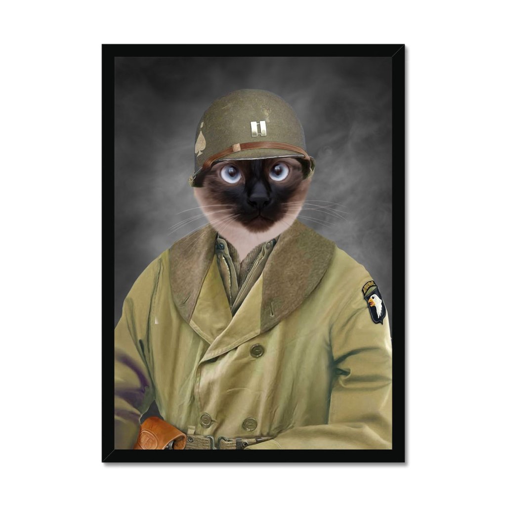 The Army Coat Mackinaw: Custom Pet Portrait - Paw & Glory - Dog Portraits - Pet Portraits