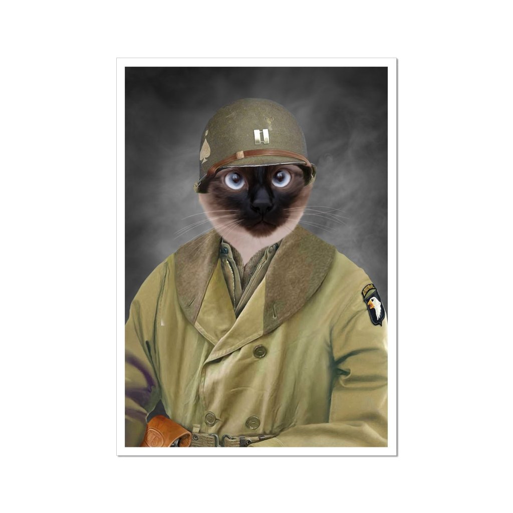 The Army Coat Mackinaw: Custom Pet Portrait - Paw & Glory - Dog Portraits - Pet Portraits