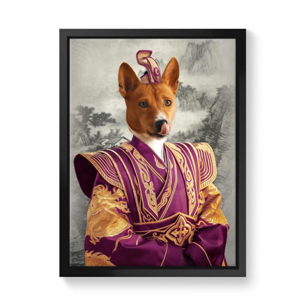 The Asian Emperor: Custom Pet Canvas - Paw & Glory - Dog Portraits - Pet Portraits