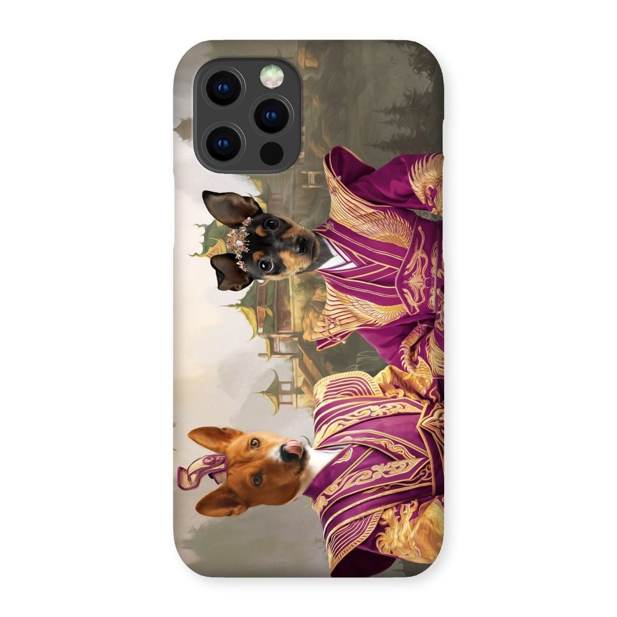 The Asian Rulers: Custom Pet Phone Case - Paw & Glory - Dog Portraits - Pet Portraits