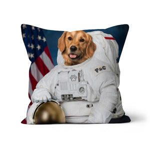 The Astronaut: Custom Pet Pillow - Paw & Glory - Dog Portraits - Pet Portraits