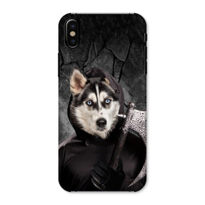 The Bark Reaper: Custom Pet Phone Case - Paw & Glory - Dog Portraits - Pet Portraits