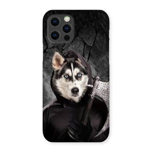 The Bark Reaper: Custom Pet Phone Case - Paw & Glory - Dog Portraits - Pet Portraits