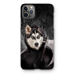 The Bark Reaper: Custom Pet Phone Case - Paw & Glory - Dog Portraits - Pet Portraits