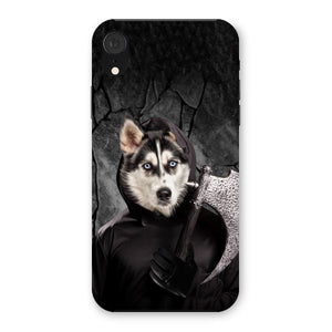 The Bark Reaper: Custom Pet Phone Case - Paw & Glory - Dog Portraits - Pet Portraits