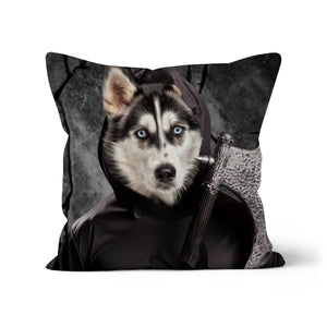 The Bark Reaper: Custom Pet Pillow - Paw & Glory - Dog Portraits - Pet Portraits