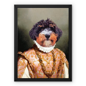 The Baroness: Custom Pet Canvas - Paw & Glory - Dog Portraits - Pet Portraits