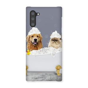 The Bath Tub: Custom 2 Pet Snap Phone Case - Paw & Glory - Dog Portraits - Pet Portraits