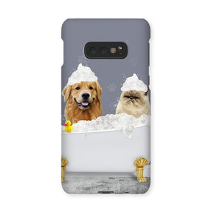 The Bath Tub: Custom 2 Pet Snap Phone Case - Paw & Glory - Dog Portraits - Pet Portraits