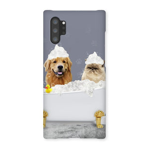 The Bath Tub: Custom 2 Pet Snap Phone Case - Paw & Glory - Dog Portraits - Pet Portraits