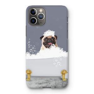 The Bath Tub: Custom Pet Phone Case - Paw & Glory - Dog Portraits - Pet Portraits