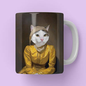 The Beauty Belle: Custom Pet Coffee Mug - Paw & Glory - Dog Portraits - Pet Portraits