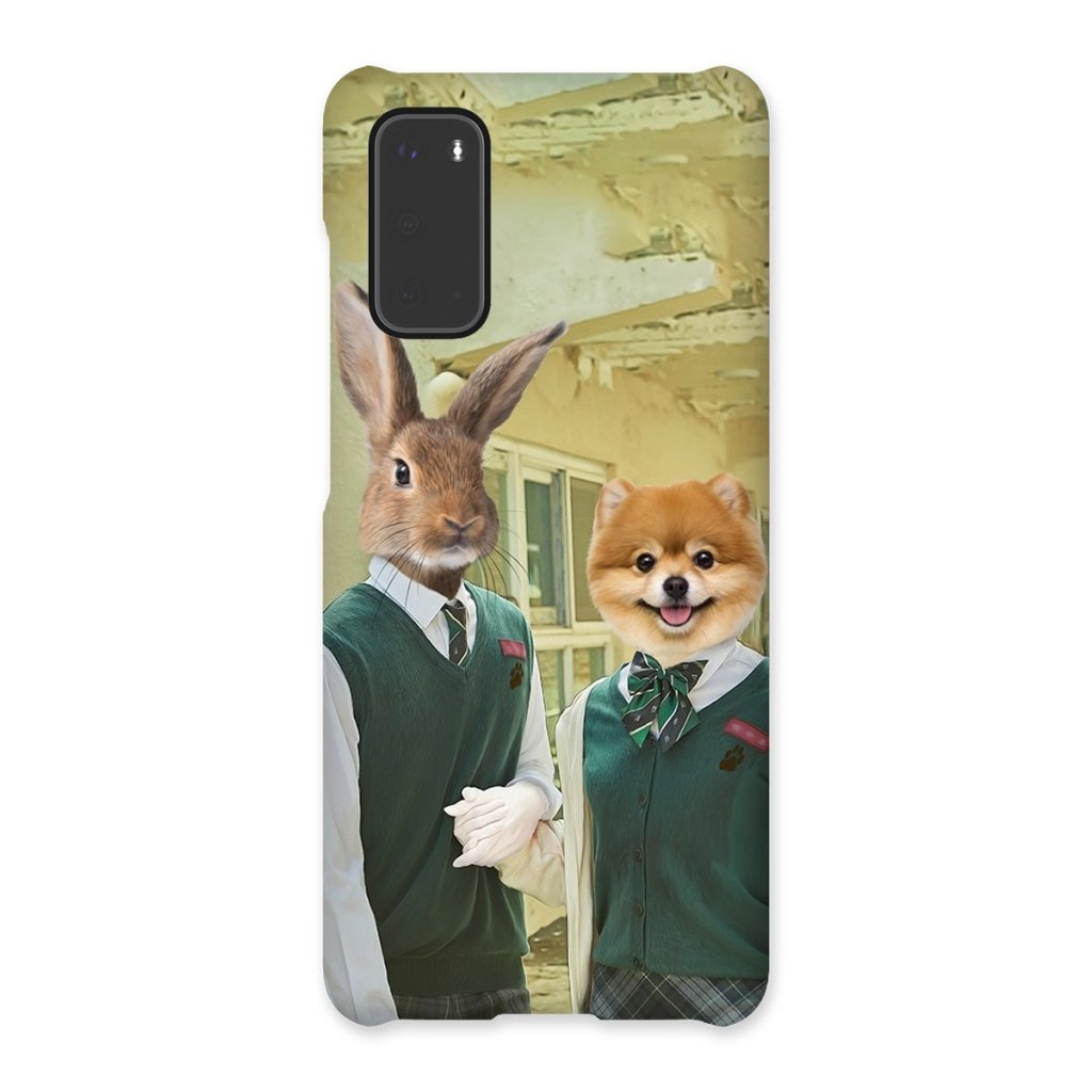 The Best Friends (All Of Us Are Dead Inspired): Custom Pet Phone Case - Paw & Glory - Dog Portraits - Pet Portraits