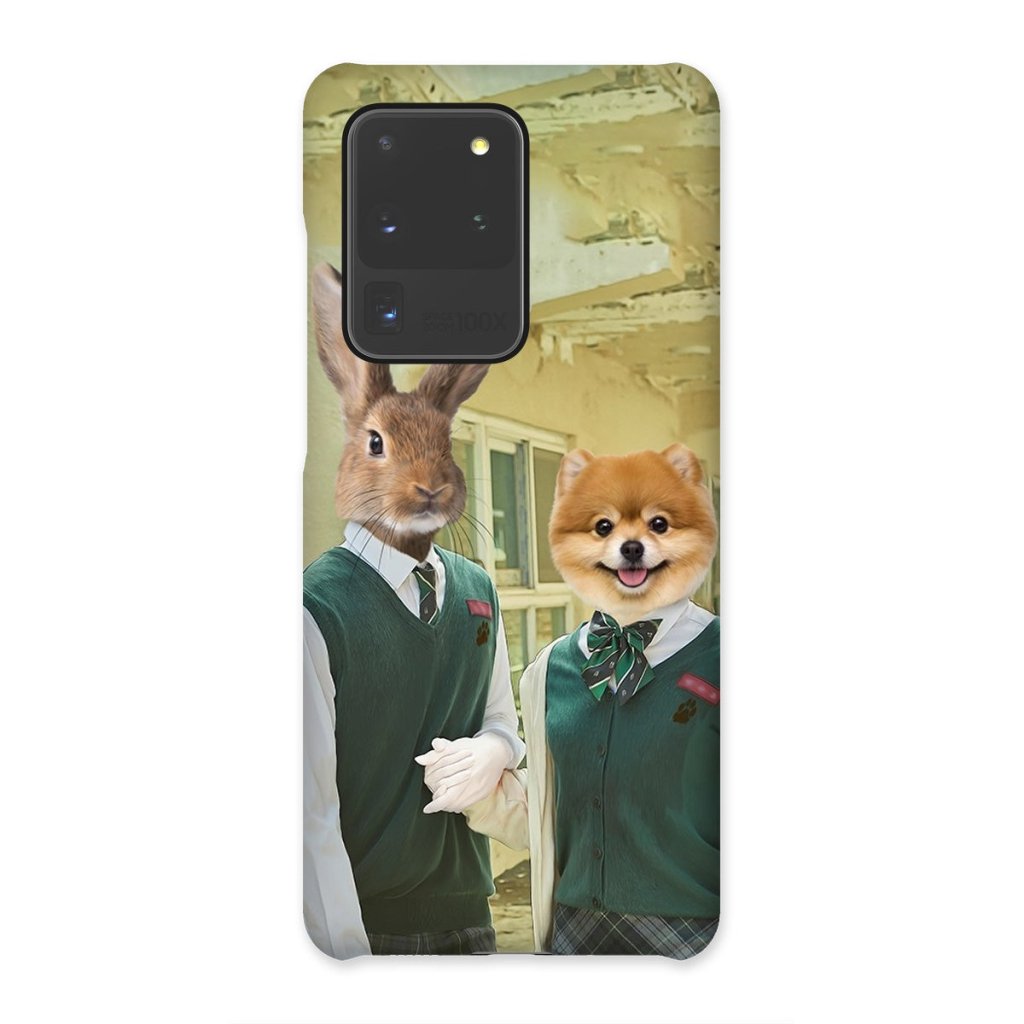 The Best Friends (All Of Us Are Dead Inspired): Custom Pet Phone Case - Paw & Glory - Dog Portraits - Pet Portraits