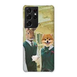 The Best Friends (All Of Us Are Dead Inspired): Custom Pet Phone Case - Paw & Glory - Dog Portraits - Pet Portraits