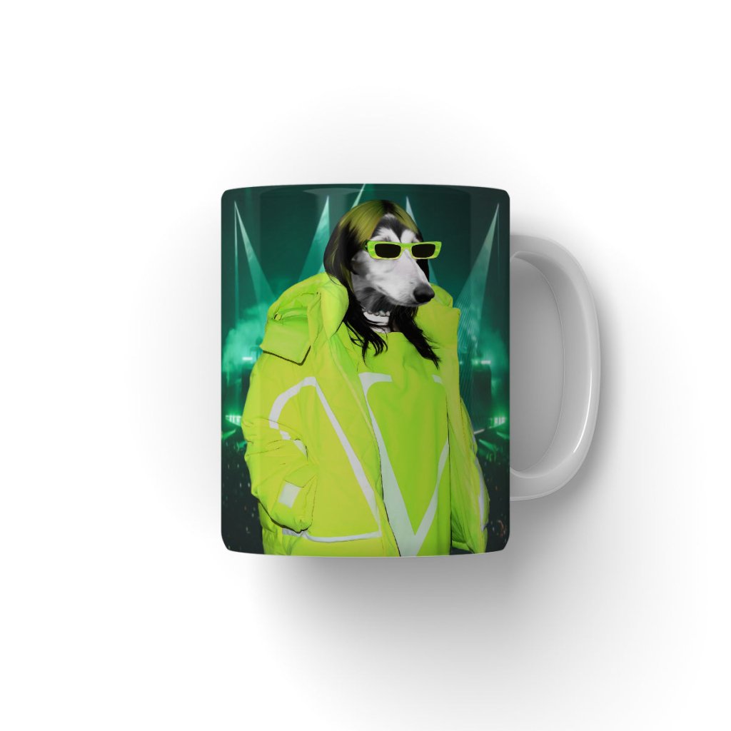 The Billie: Custom Pet Coffee Mug - Paw & Glory - Dog Portraits - Pet Portraits