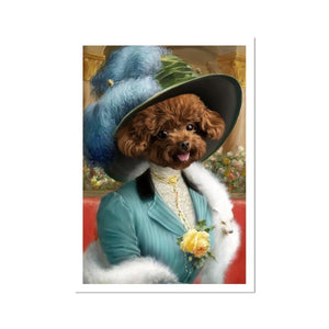 The Bluebell: Custom Pet Portrait - Paw & Glory - Dog Portraits - Pet Portraits