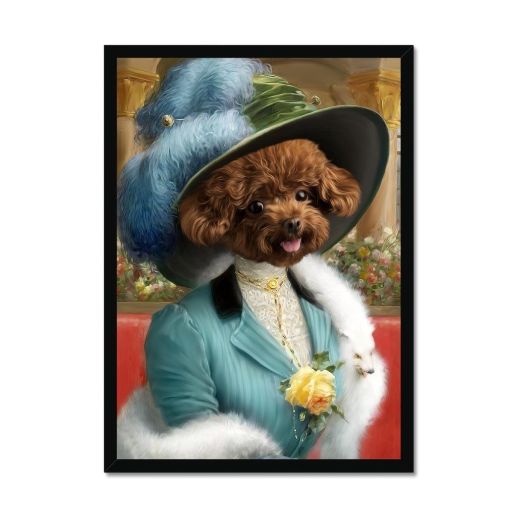 The Bluebell: Custom Pet Portrait - Paw & Glory - Dog Portraits - Pet Portraits