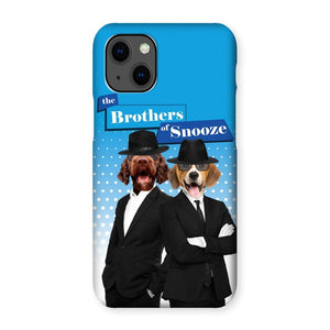 The Blues Brothers: Custom Pet Phone Case - Paw & Glory - Dog Portraits - Pet Portraits