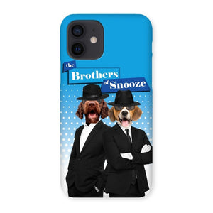 The Blues Brothers: Custom Pet Phone Case - Paw & Glory - Dog Portraits - Pet Portraits