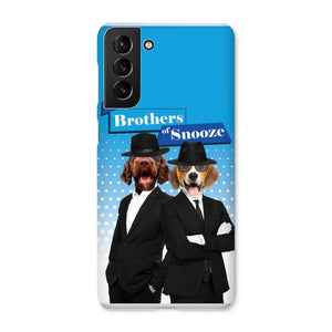 The Blues Brothers: Custom Pet Phone Case - Paw & Glory - Dog Portraits - Pet Portraits