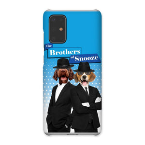 The Blues Brothers: Custom Pet Phone Case - Paw & Glory - Dog Portraits - Pet Portraits